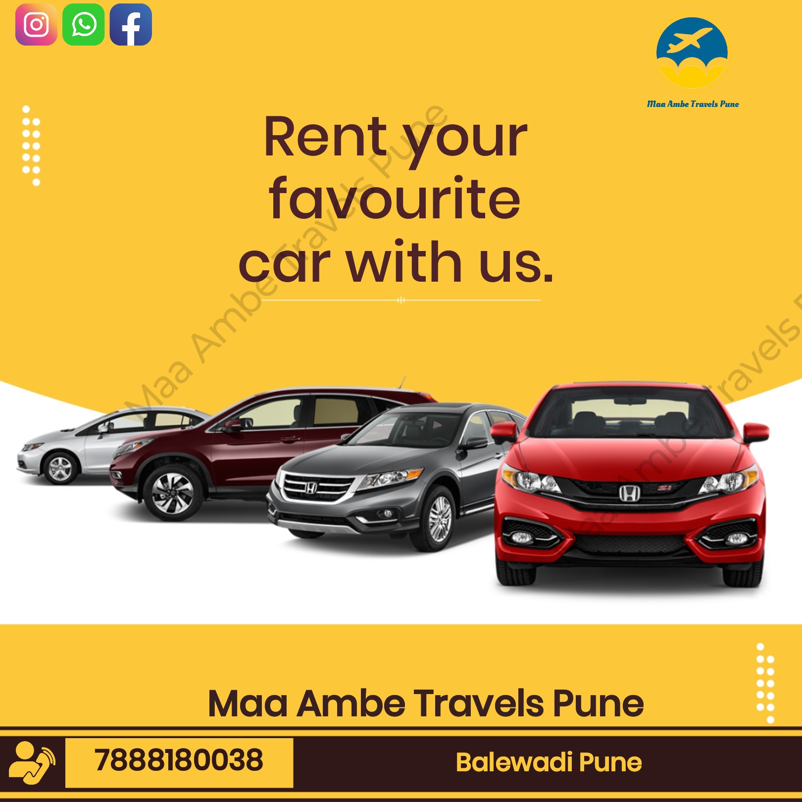 Mahindra Xylo on rent in pune